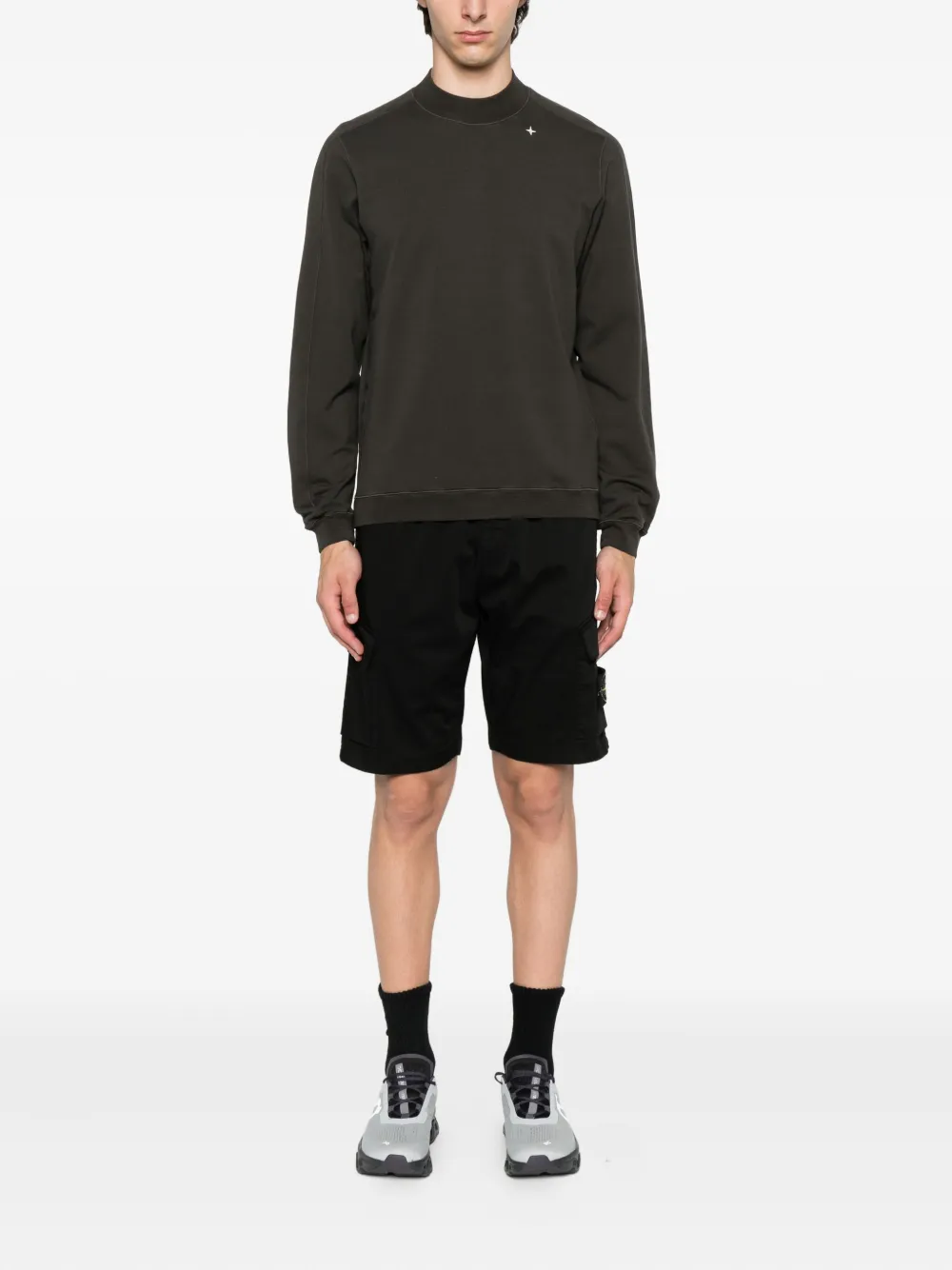 Stone Island crew neck compass sweatshirt | Sweatshirts | Image 2