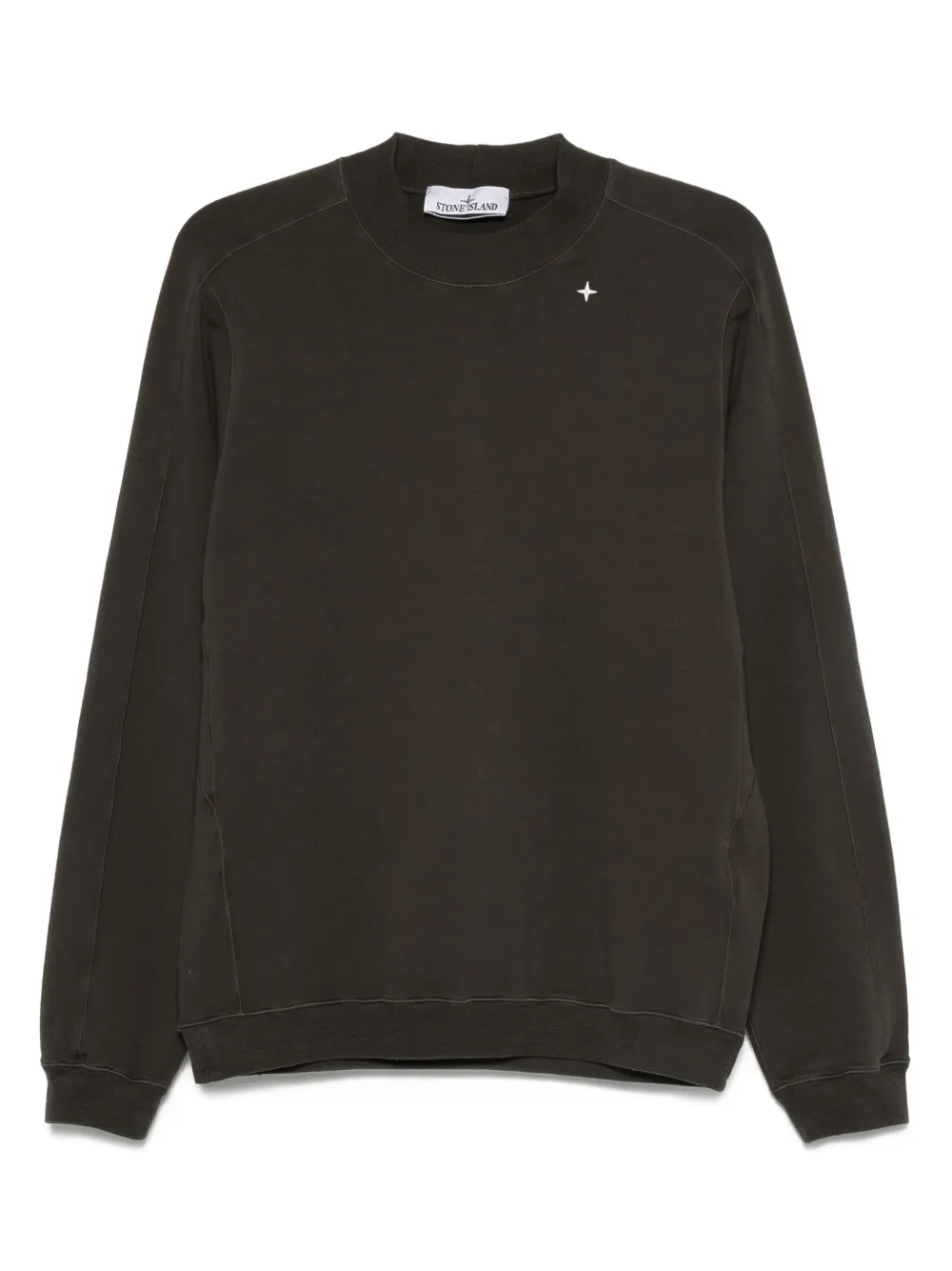 Stone Island crew neck compass sweatshirt Grijs