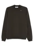 Stone Island crew neck compass sweatshirt - Grey