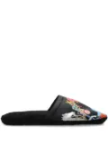 Versace Home printed slippers - Black