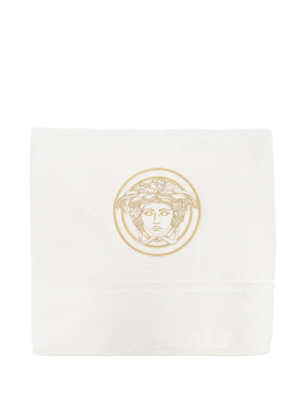 Versace Medusa Head bath mat | White | Image 1