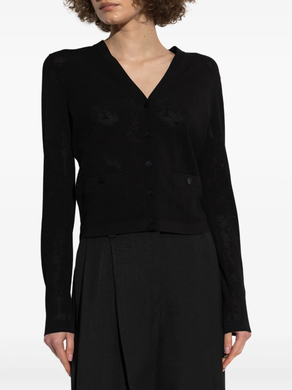 Tory Burch Vest met logo Zwart