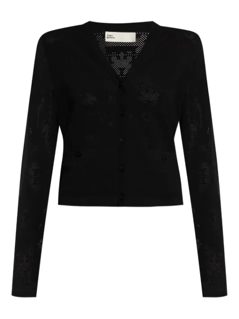 Tory Burch logo-knit cardigan