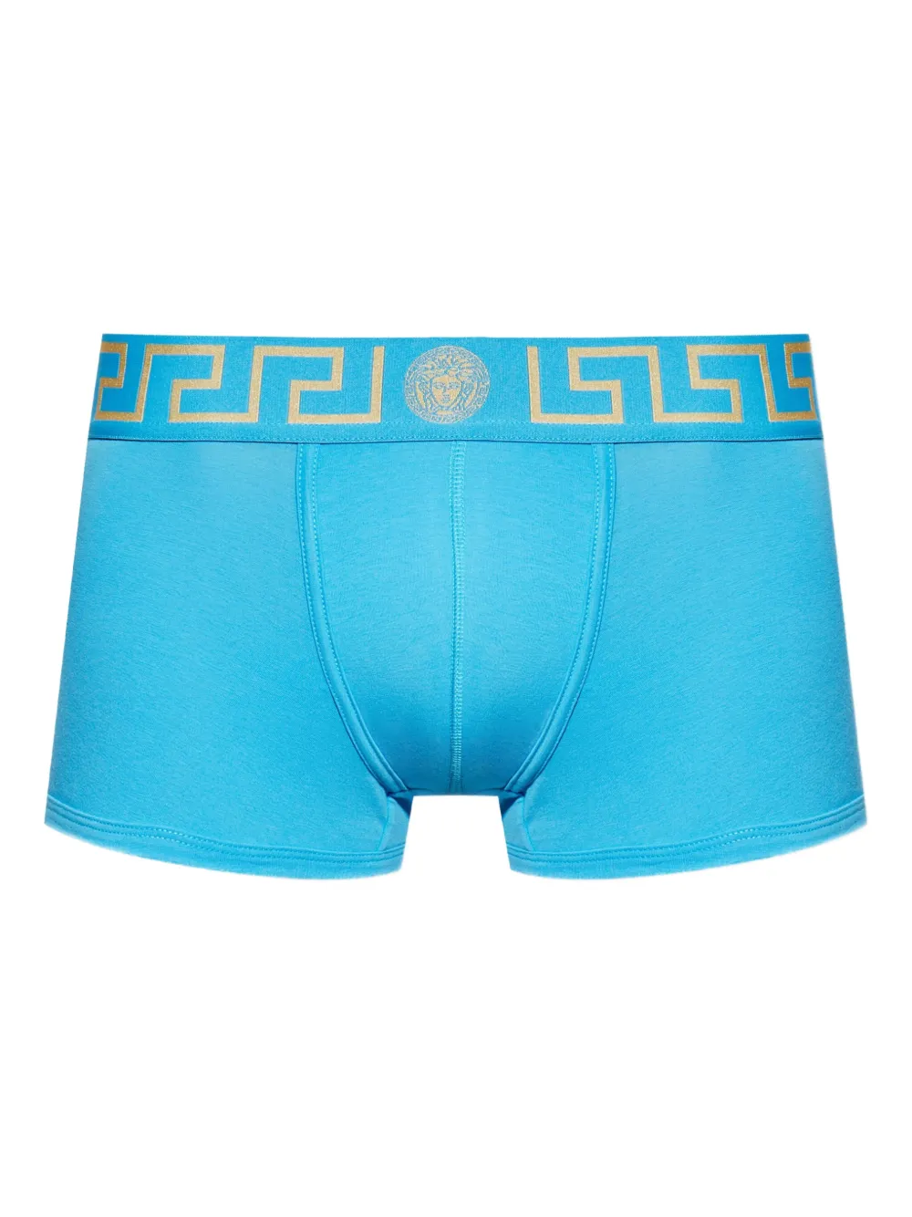 Versace Boxershorts met Greca-detail Blauw