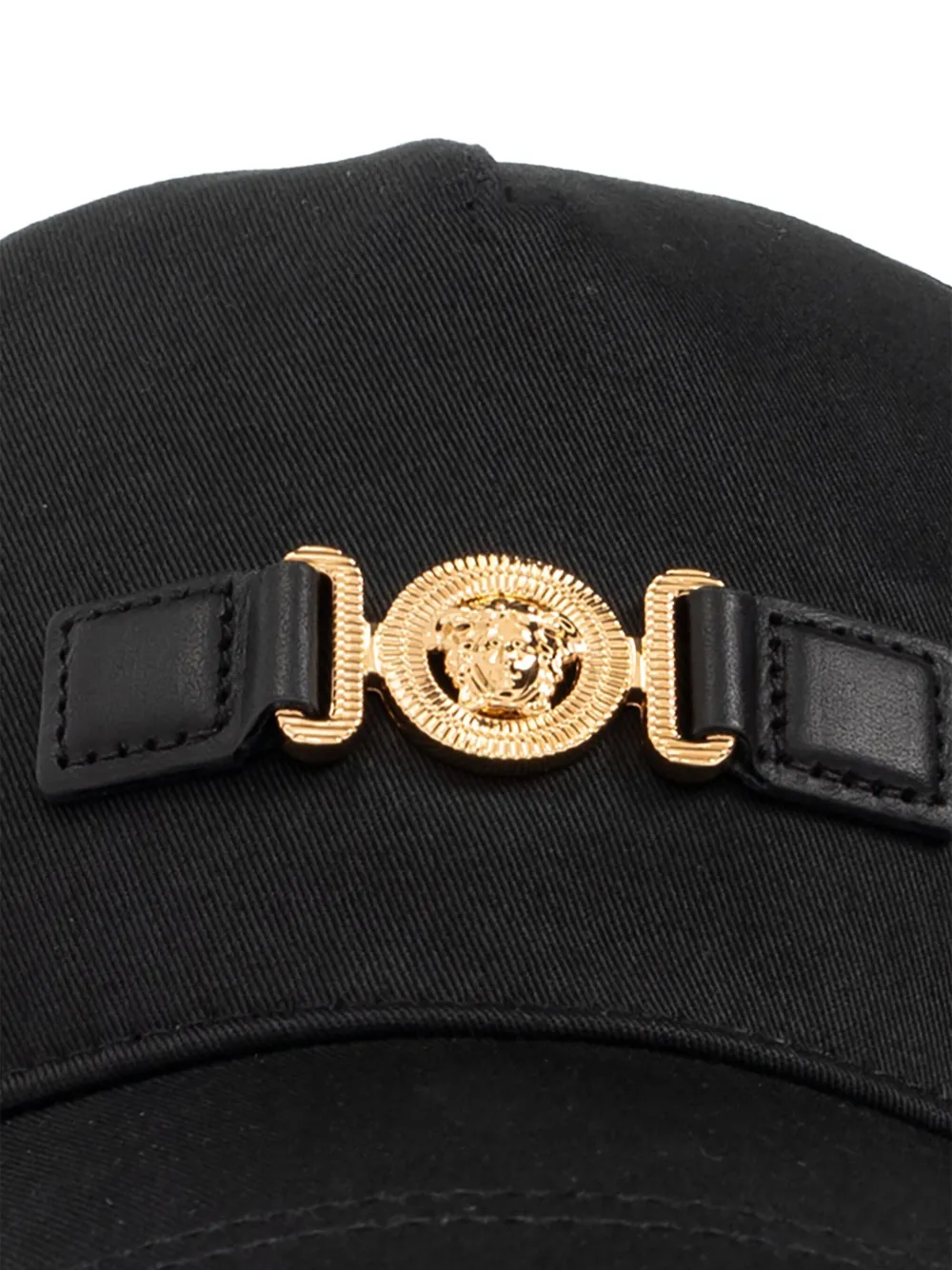 Versace Medusa Head pet Zwart
