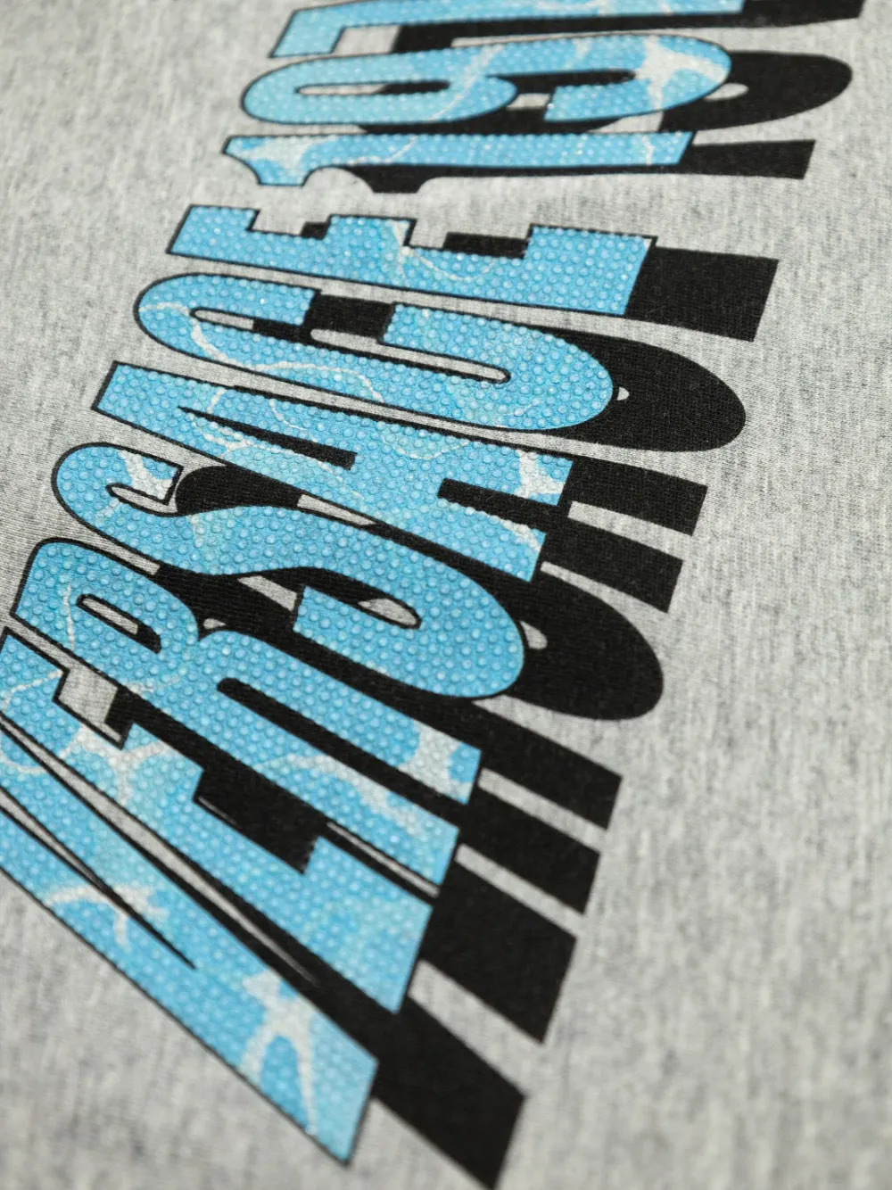 Versace Kids T-shirt met grafische print Grijs