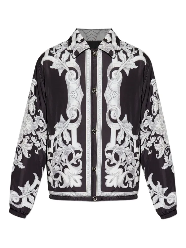 Versace リバーシブル ジャケット | ブラック | FARFETCH JP