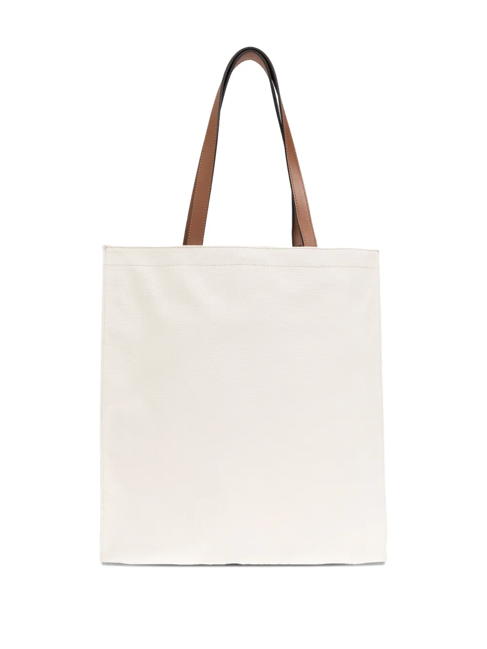Moschino Schoudertas met logo-reliëf Beige