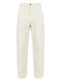 Versace logo-patch utility trousers - Neutrals