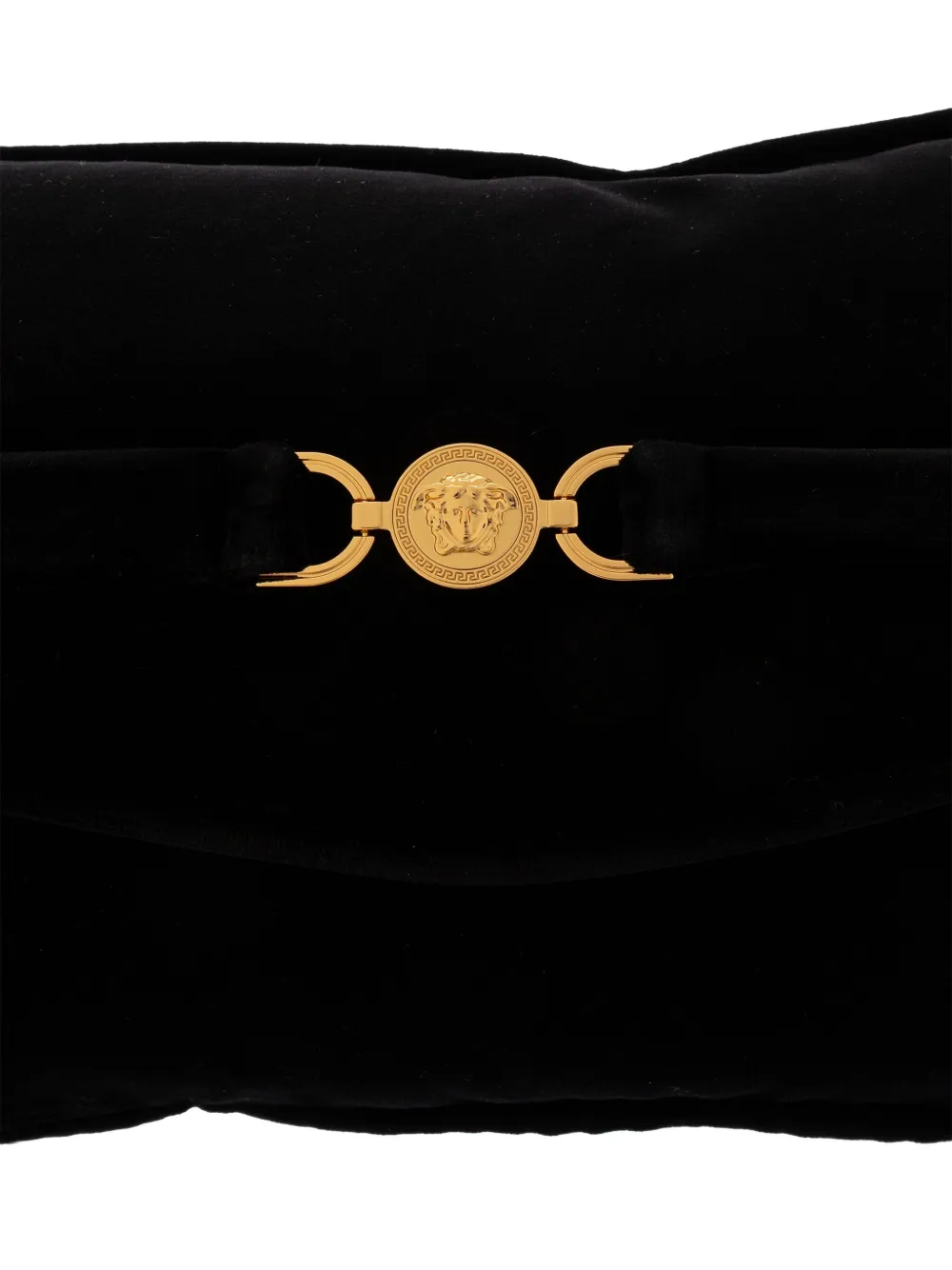 Versace Pillow-shaped Velvet Clutch