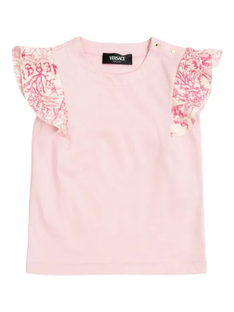 Versace Kids playera Underwater Barocco