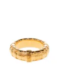 Versace Greca-engraved ring - Gold
