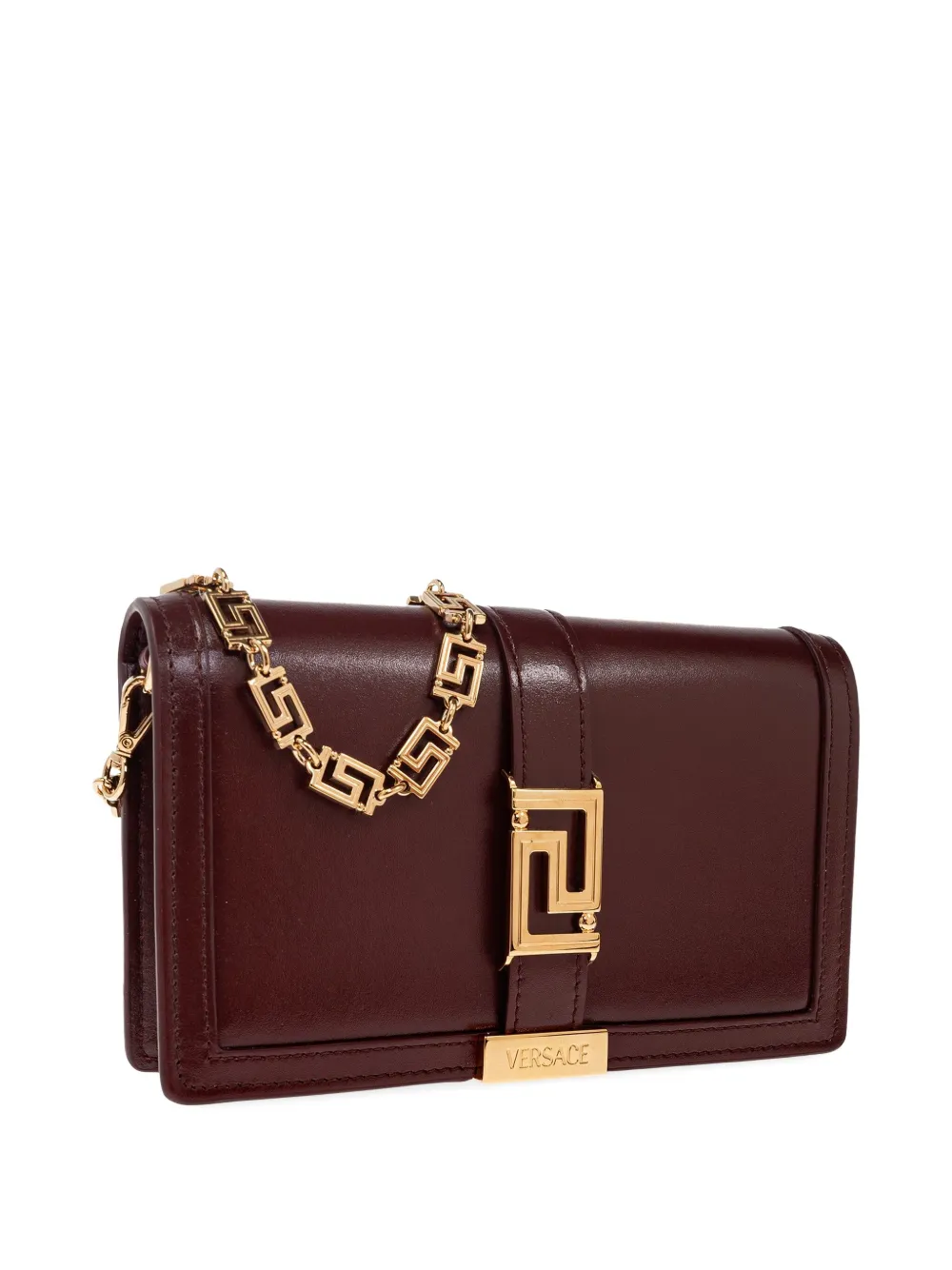 Versace Greca Goddess mini-clutch Rood