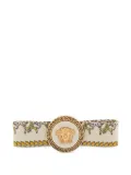 Versace Medusa Head hair clip - White
