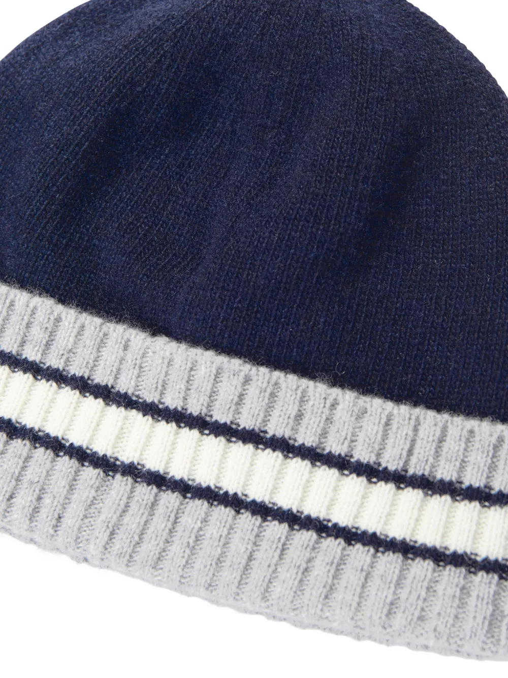 Moncler Enfant Muts van scheerwol Blauw