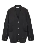 Rabanne buttoned-up cardigan - Grey