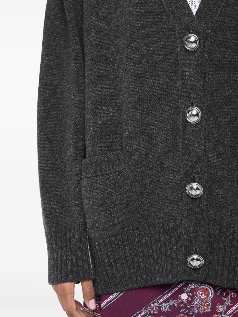 RABANNE BUTTONED-UP CARDIGAN