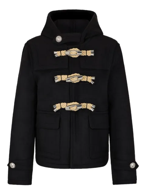 Rabanne toggle-fastening hooded jacket