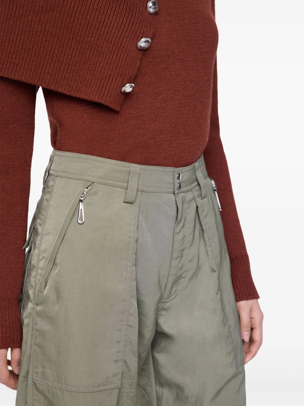 Rabanne Cargo broek met zakken Grijs