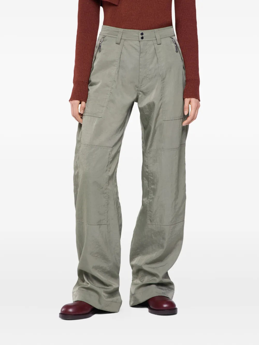 Rabanne Cargo broek met zakken Grijs