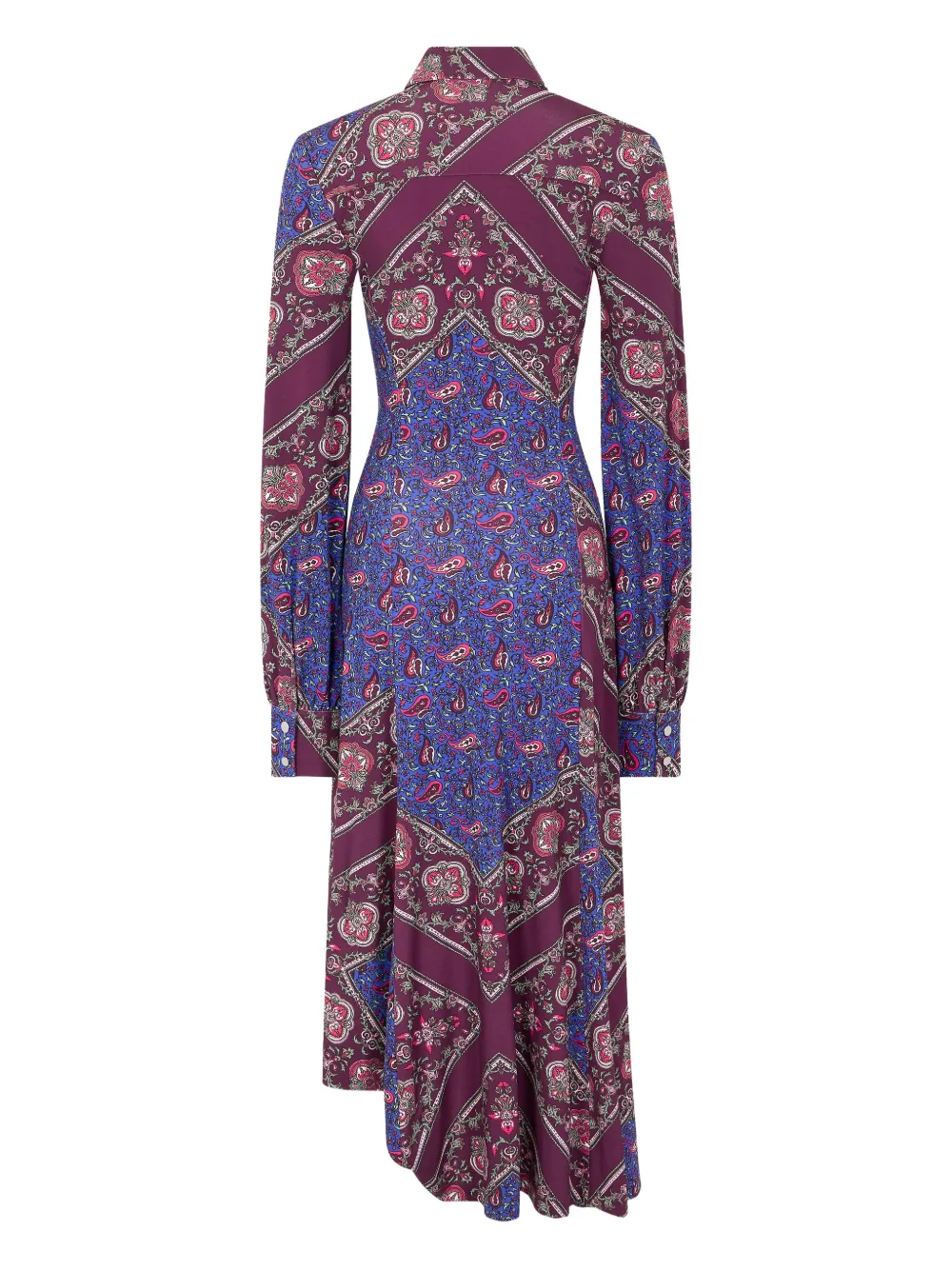 Rabanne Asymmetrische blousejurk Blauw