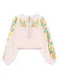 FARM Rio cotton blouse - Pink