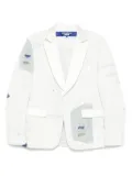 Junya Watanabe MAN single-breasted blazer - White
