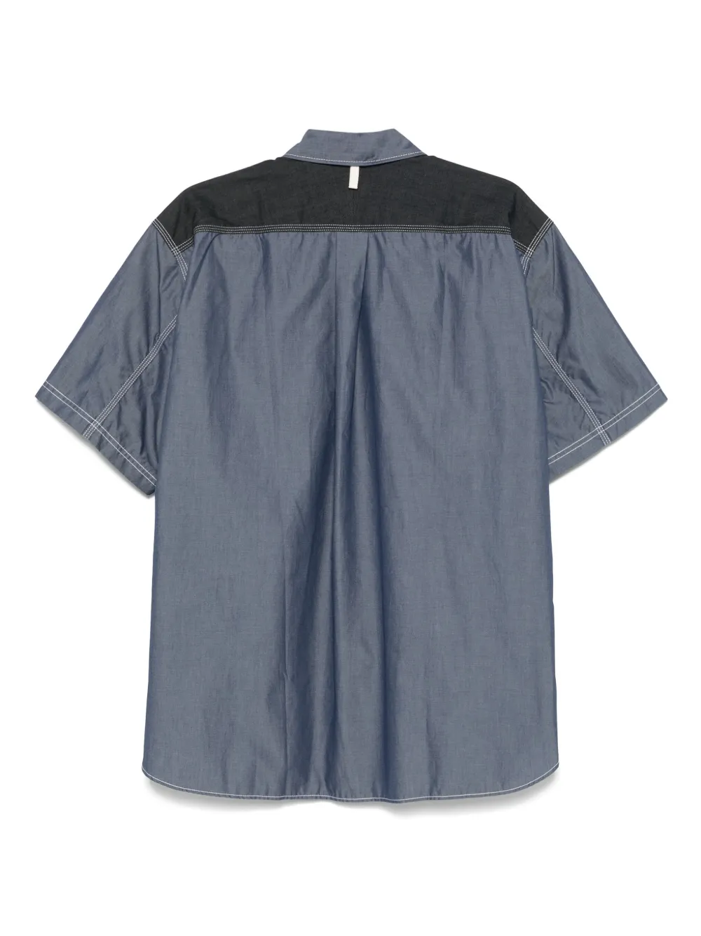 Junya Watanabe MAN Overhemd met zakdetail - Blauw