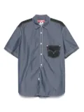 Junya Watanabe MAN pocket-detail shirt - Blue