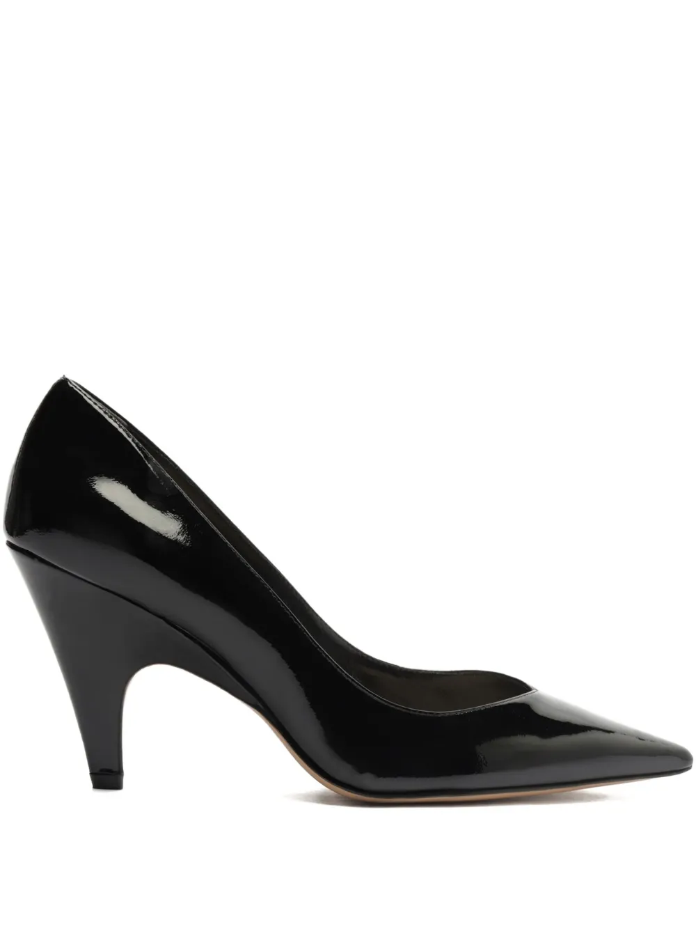 Alexandre Birman Frenchie Patent Leather Pumps In Black