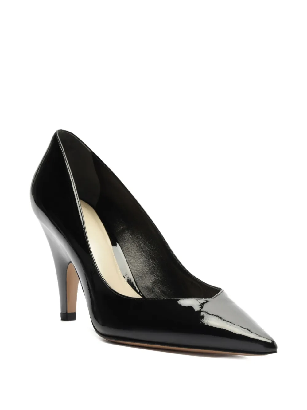 Alexandre Birman Frenchie Patent Leather Pumps In Black
