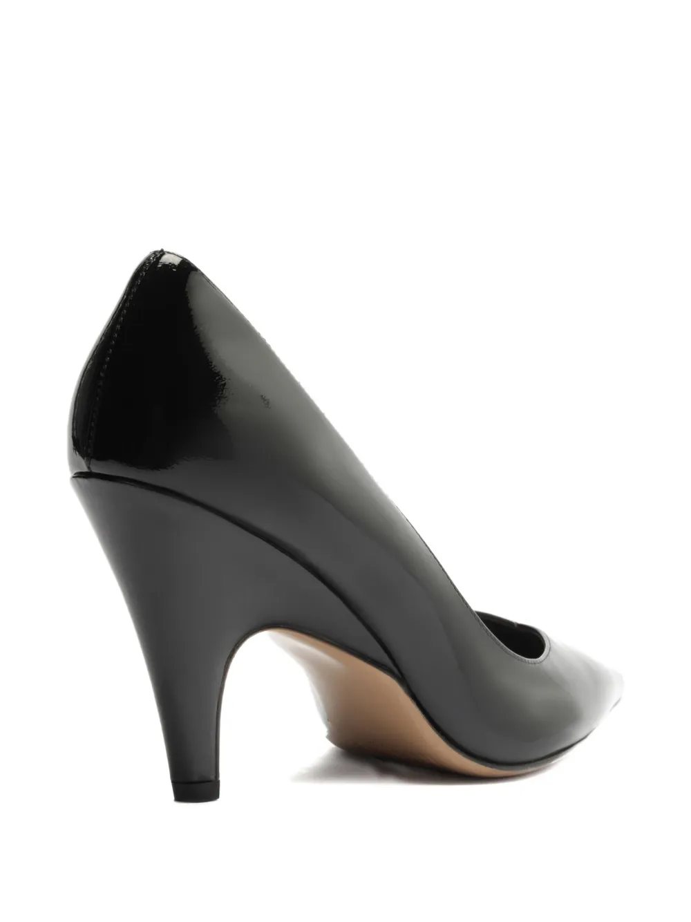 Alexandre Birman Frenchie Patent Leather Pumps In Black