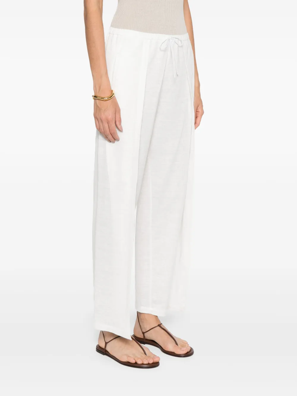 Giorgio Armani Straight broek Wit