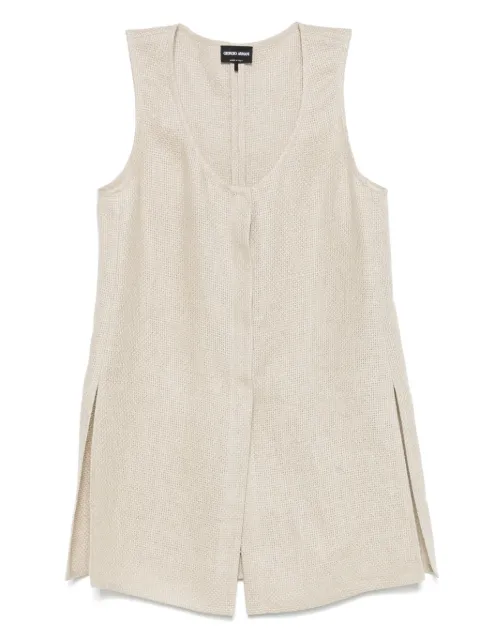 Giorgio Armani linen top 