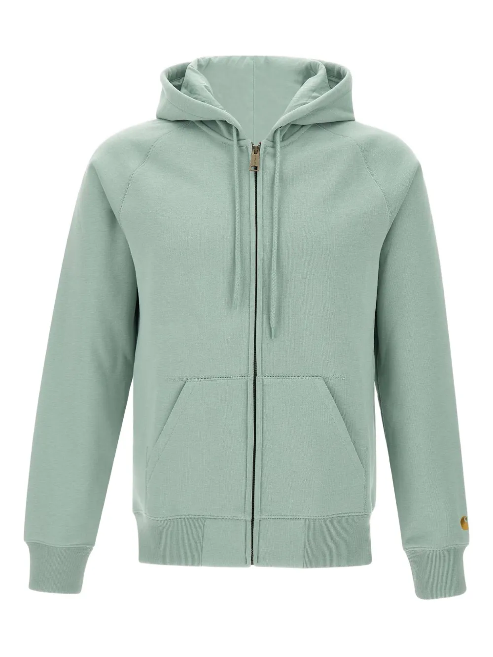 Carhartt WIP Chase zip-up hoodie | Green | Image 1
