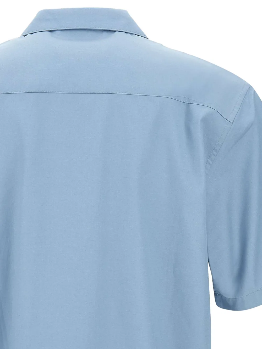 Carhartt WIP logo-embroidered shirt Blauw