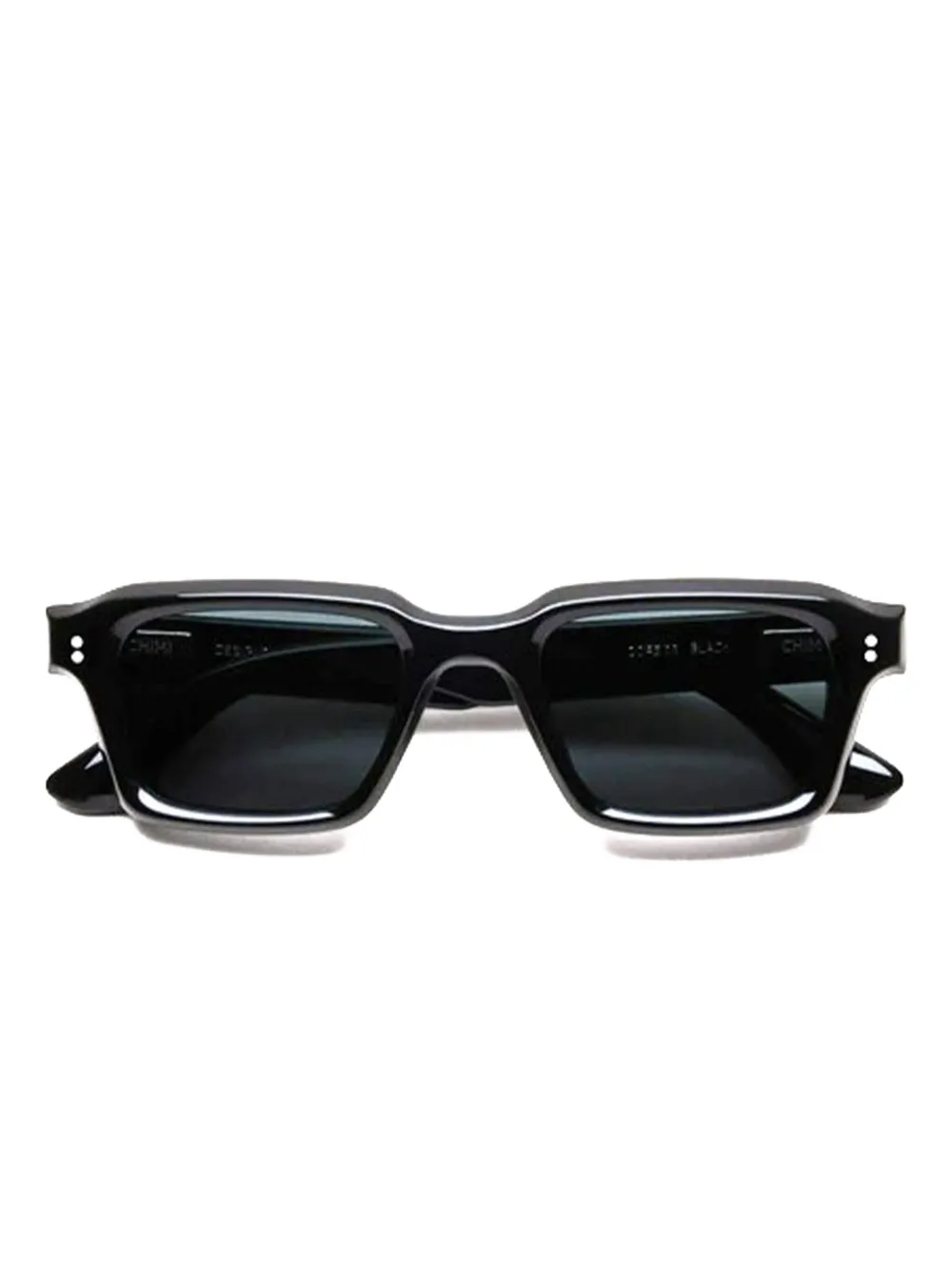 Chimi rectangle-frame sunglasses Zwart