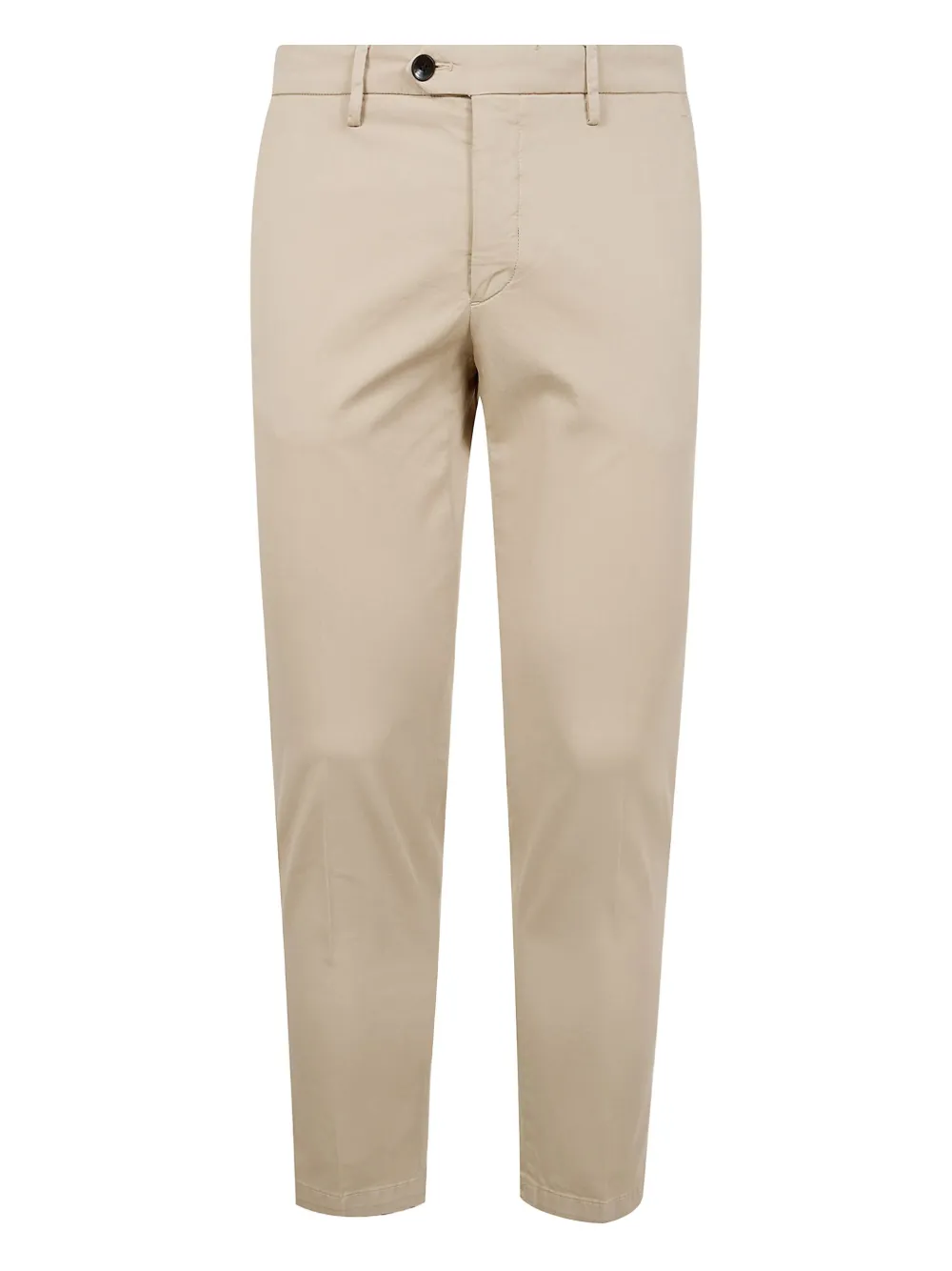Michael coal Broek van stretch-katoen Beige