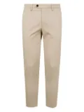 michael coal stretch-cotton pants - Neutrals