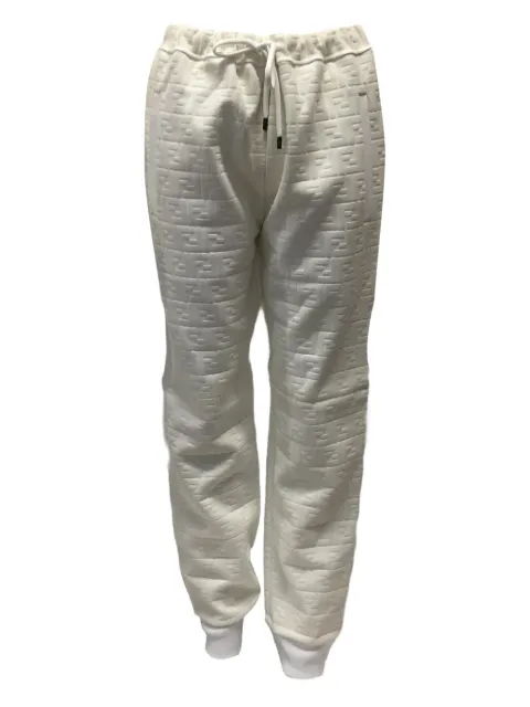 FENDI Zucca-embossed track pants