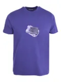 FREEDOM OF SPACE cotton T-shirt - Purple