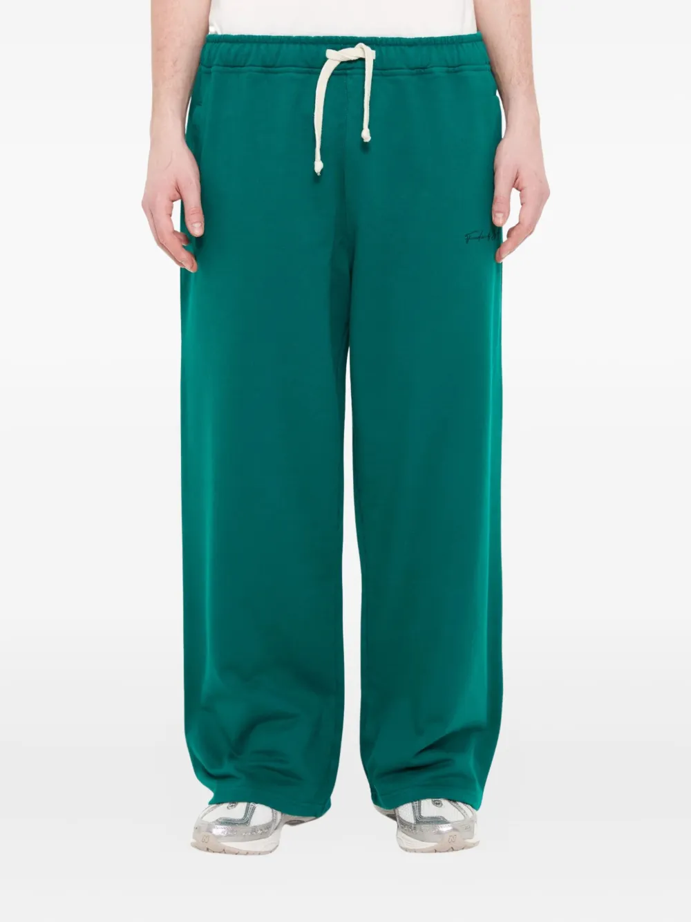 FREEDOM OF SPACE cotton track pants - Groen