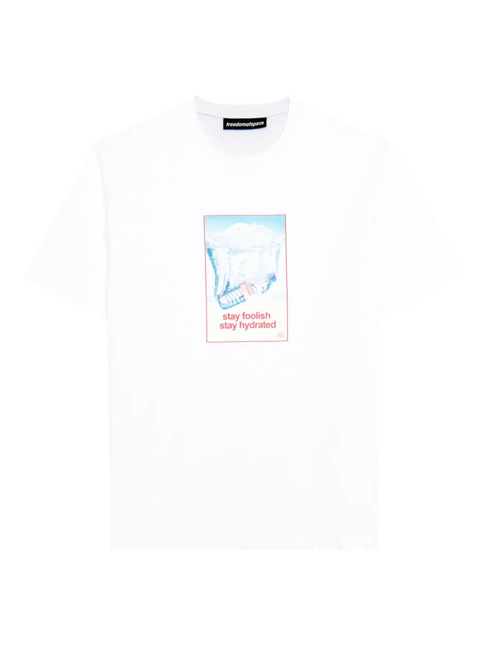 FREEDOM OF SPACE playera de algodón | blanco | Image 1