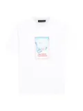 FREEDOM OF SPACE cotton T-shirt - White