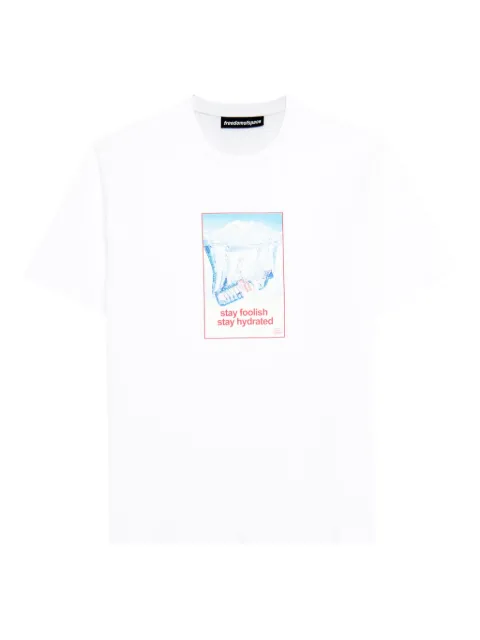 FREEDOM OF SPACE cotton T-shirt 