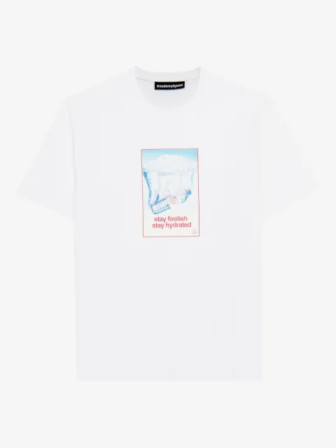 FREEDOM OF SPACE cotton T-shirt 