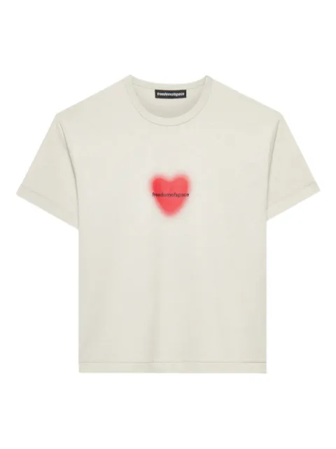 FREEDOM OF SPACE cotton T-shirt 