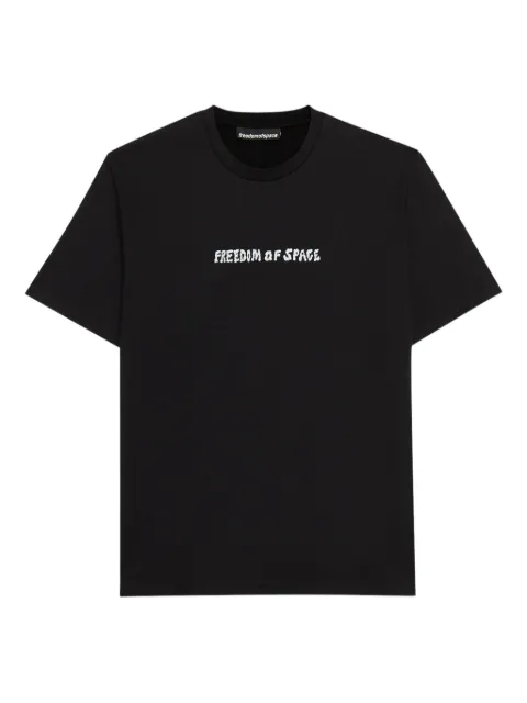 FREEDOM OF SPACE graphic-print T-shirt