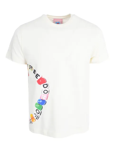 FREEDOM OF SPACE graphic-print T-shirt