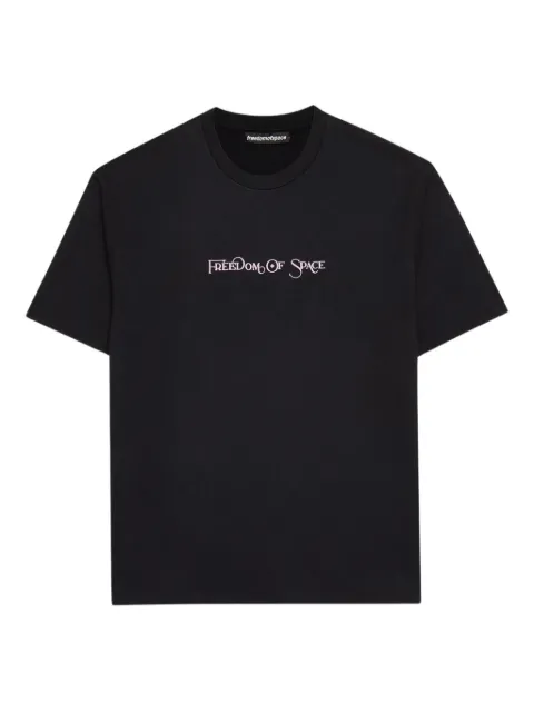 FREEDOM OF SPACE cotton T-shirt 